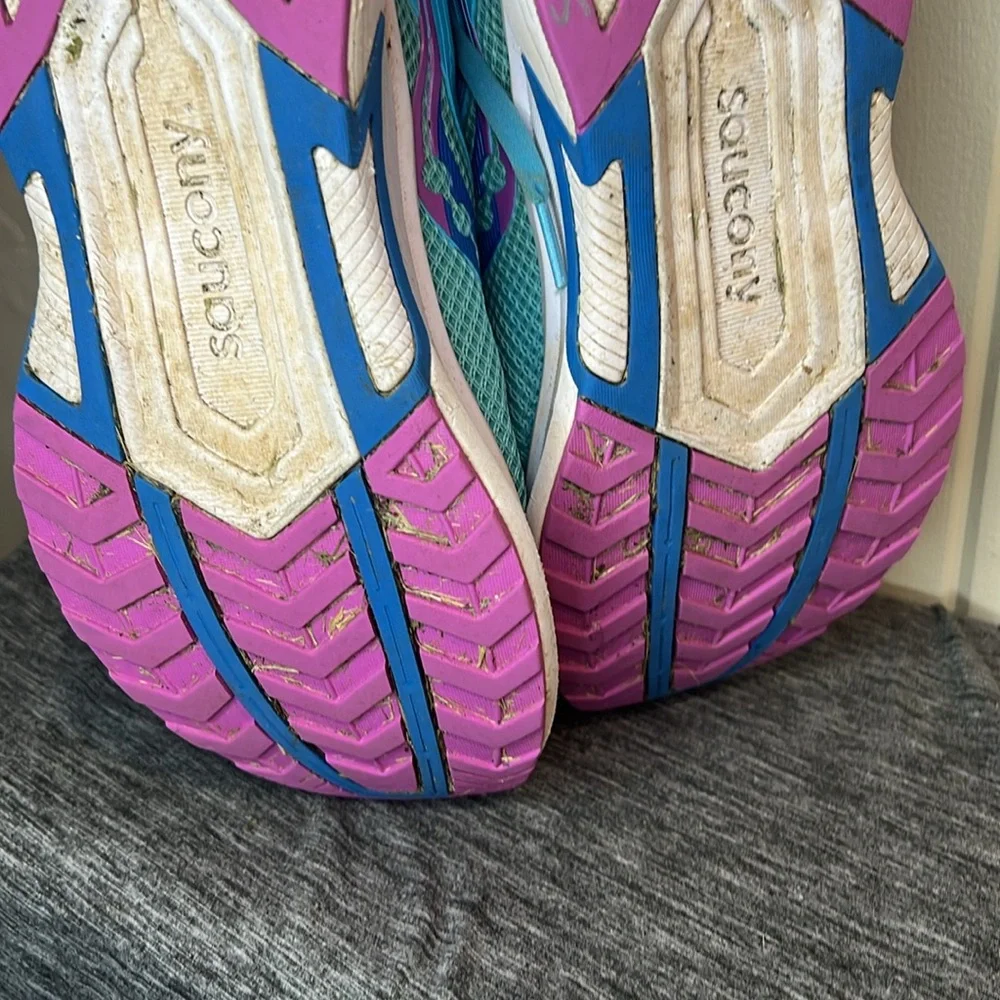 Saucony Axon Running Sneakers Women's Size 10 Blue S10657-30, Lace Up - Picture 7 of 11
